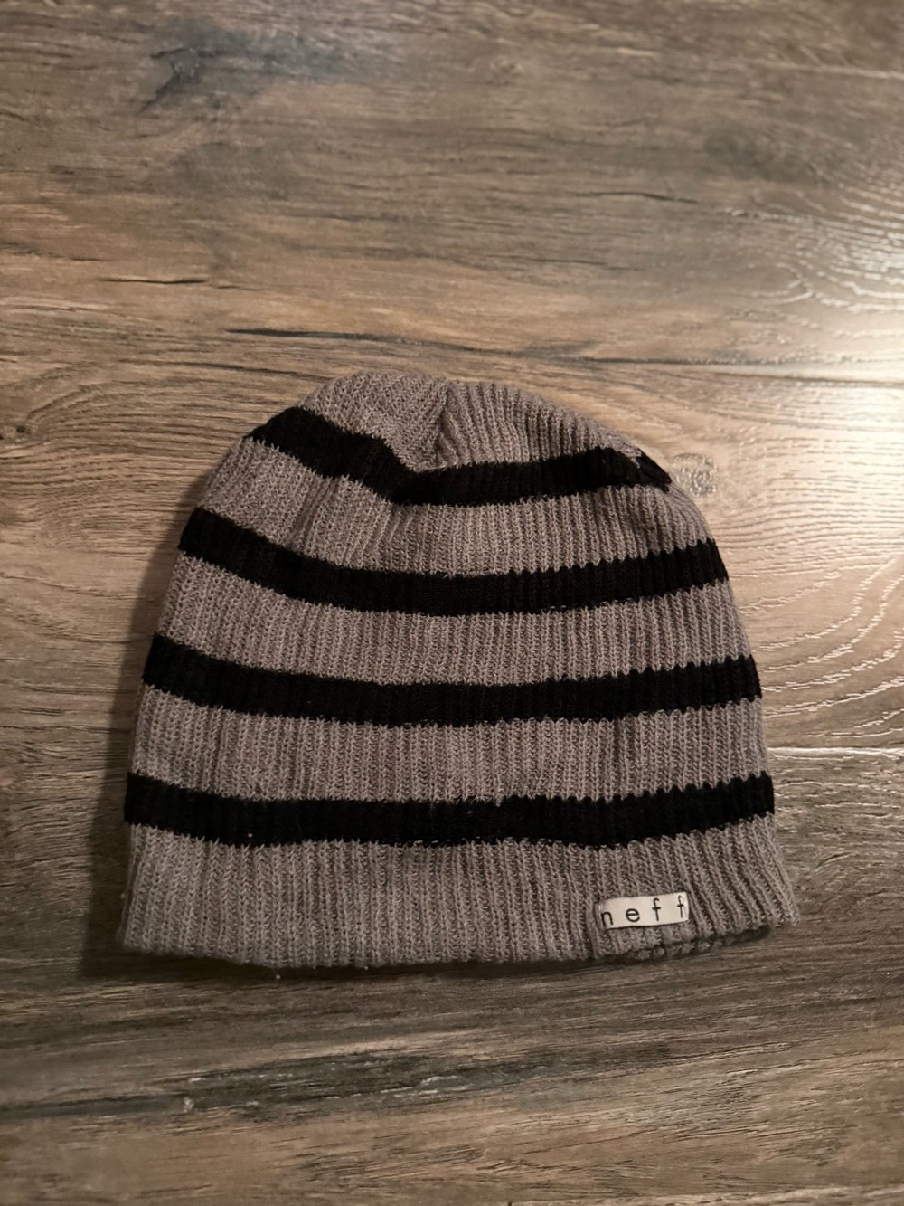 Neff Beanie Grey & Black